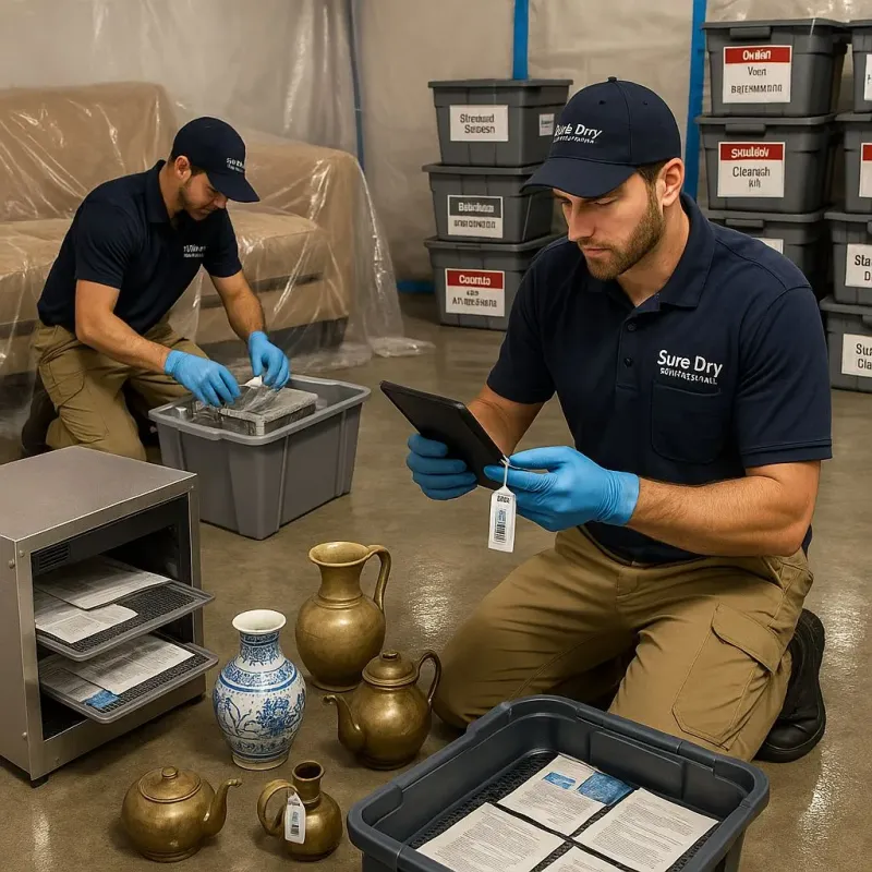 Content Protection and Restoration process in Bloomfield, NM